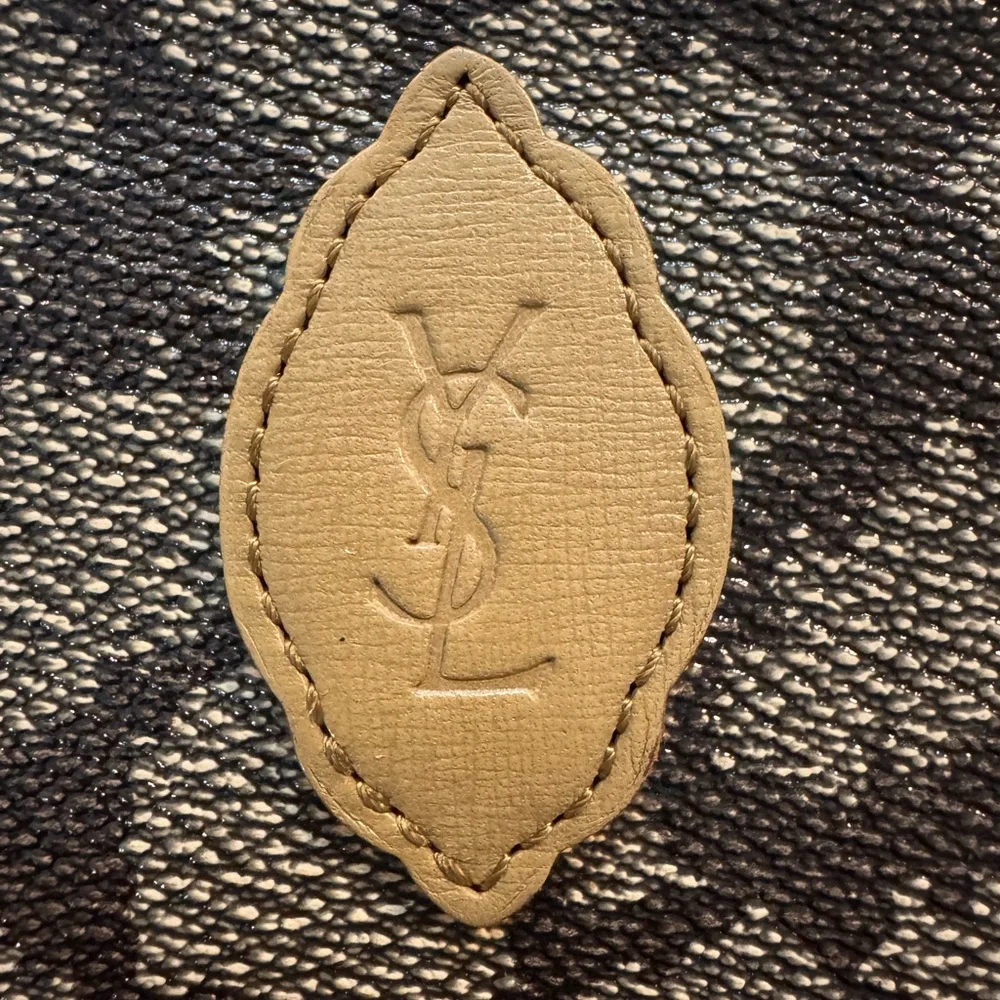 Authentic YSL vintage clutch with COA